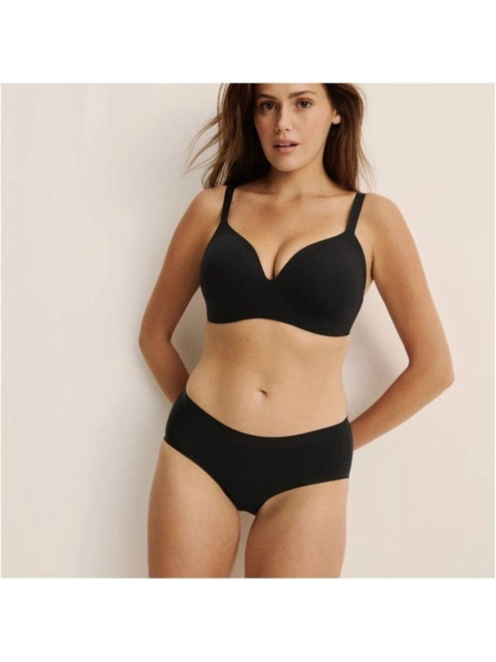 Knix WingWoman Contour Bra Black Size 6